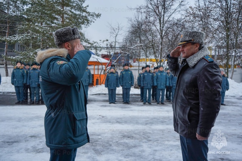 В Москве открыли обновленную пожарно-спасательную часть