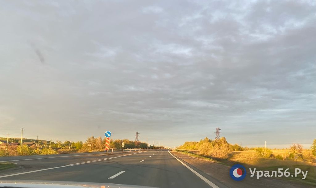 Трасса в Оренбургской области, фото из архива