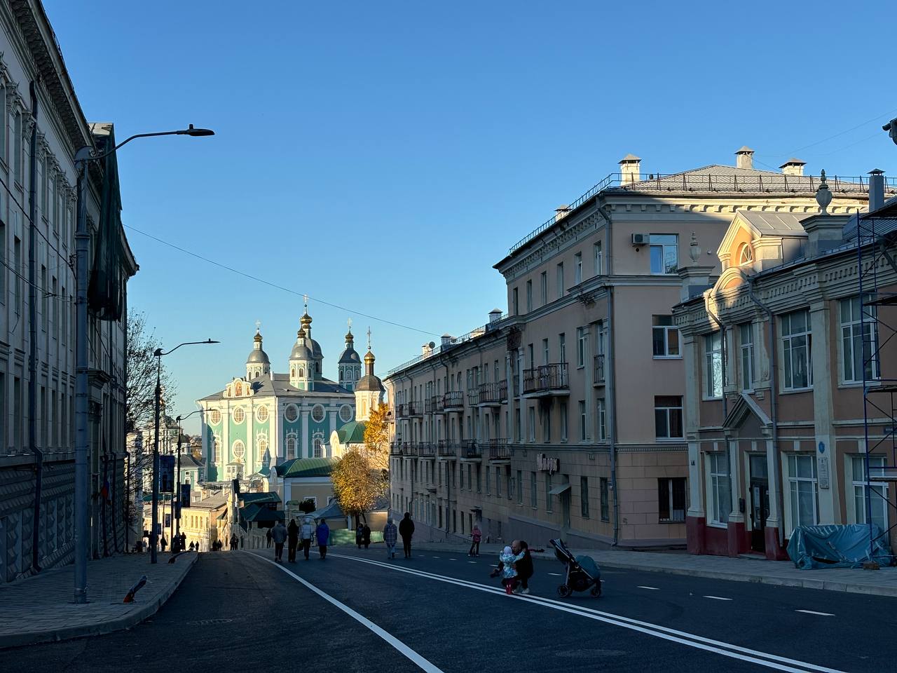 Большая Советская, ремонт дорог