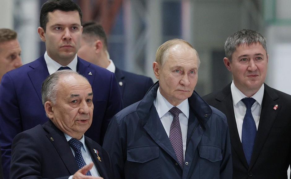 В ходе посещения ПАО «Мотовилихинские заводы».