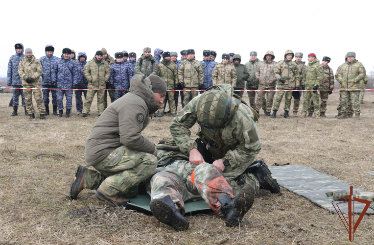 Сбор с начальниками отделений боевой подготовки Северо-Кавказского округа Росгвардии прошел в Северной Осетии