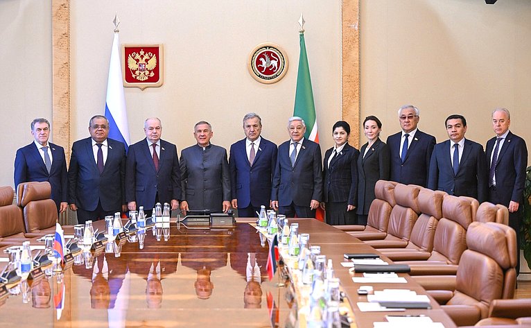 Встреча сенаторов с Раисом Республики Татарстан Рустамом Миннихановым