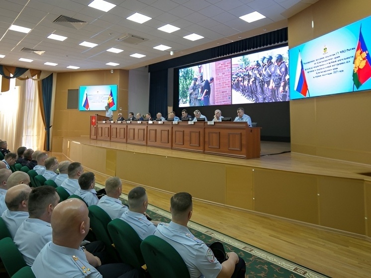 Кубанские полицейские подвели итоги оперативно-служебной деятельности за первое полугодие 2025 года