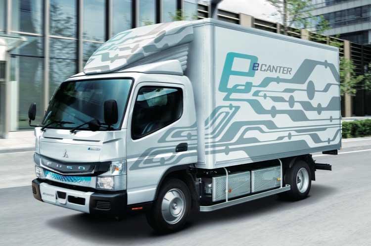 Yokohama оснастила шинами Fuso eCanter