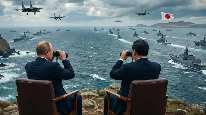 Baidu: Россия и КНР сделали синхронный удар по Японии в ответ на ее ядерные планы