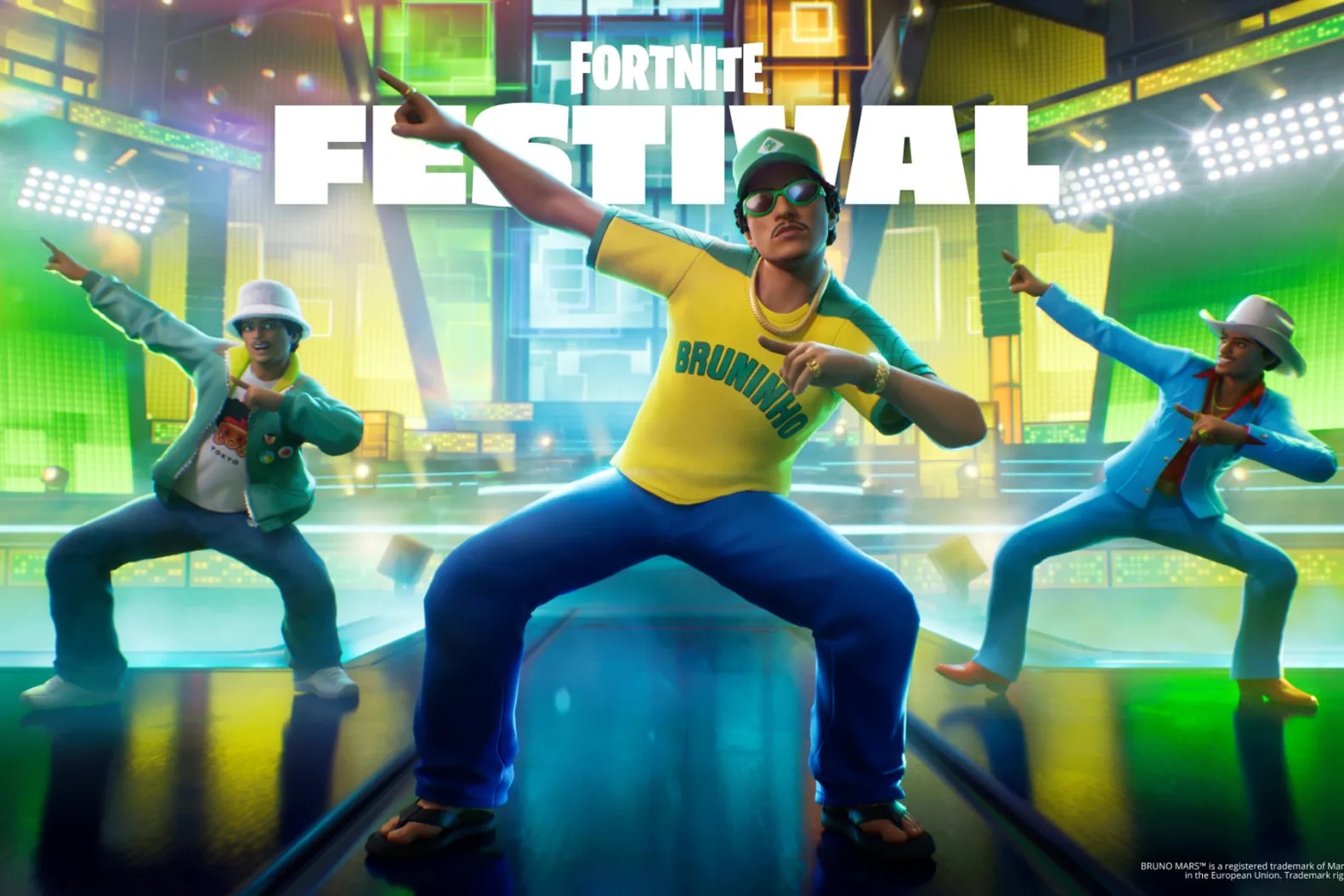 Бруно Марс станет хедлайнером фестиваля в игре Fortnite (фото 1)