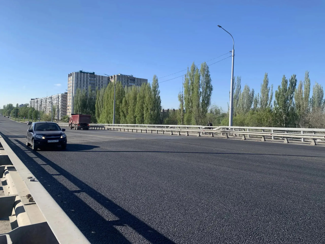 Сергей Барулин: на мосту Победы завершены ремонтные работы. Движение полностью открыто