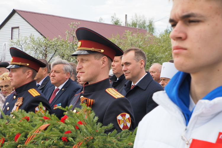 Начальник Управления Росгвардии по Республике Мордовия принял участие в открытии мемориала строителям Сурского оборонительного рубежа