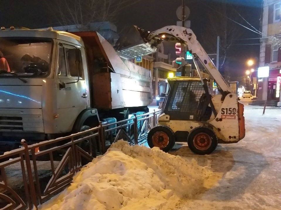 Уборка снега. Расчистка снега. Вывоз снега. Уборка территории от снега.