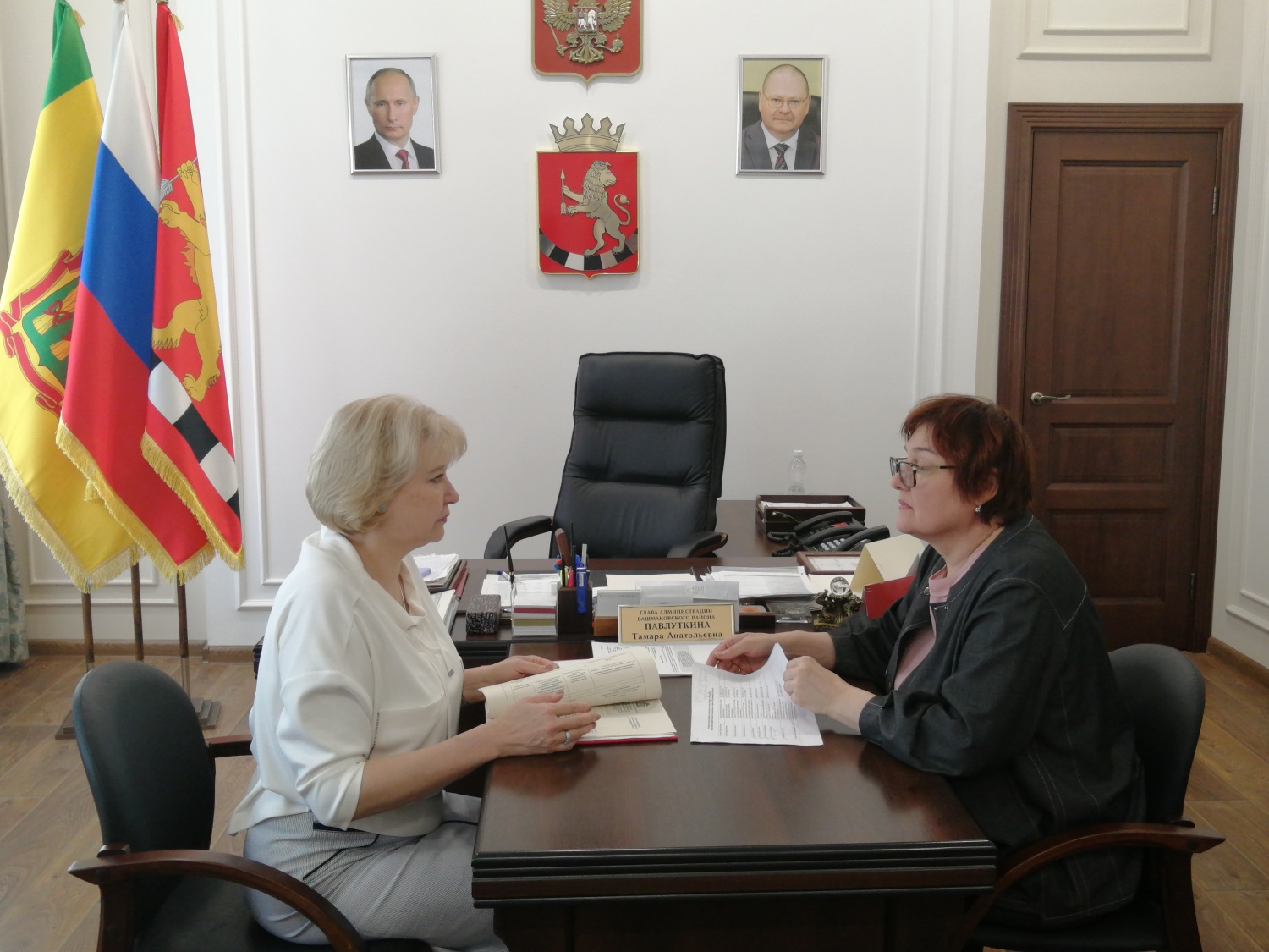 С рабочим визитом Башмаковский район посетила Заместитель Председателя Правительства Пензенской области Лариса Рябихина