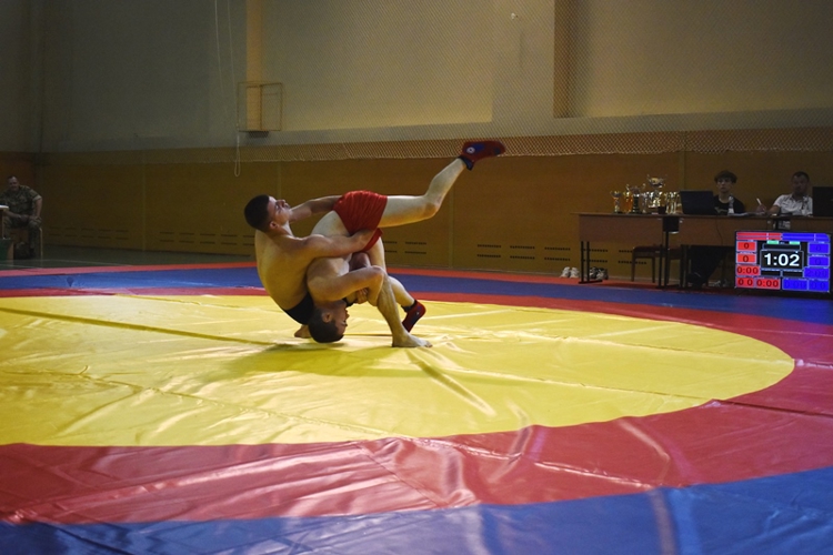 Чемпионат Приволжского округа Росгвардии по комплексному единоборству среди мужчин состоялся в Нижнем Новгороде