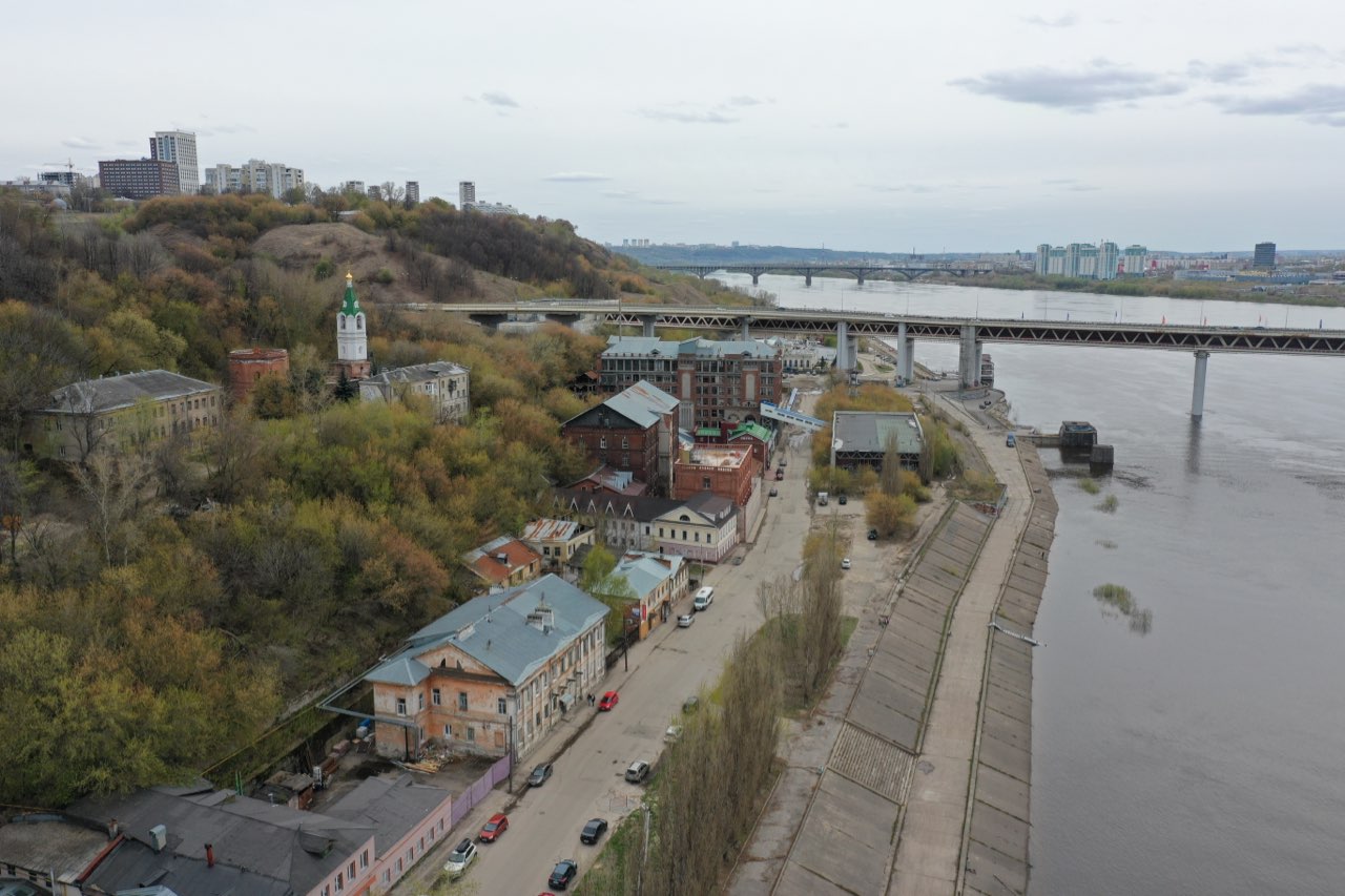 Проект набережной черниговской в нижнем новгороде