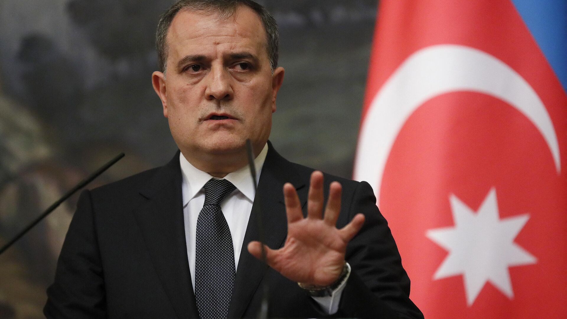 Глава МИД Азербайджана Джейхун Байрамов, фото из архива - Sputnik Азербайджан, 1920, 17.04.2025