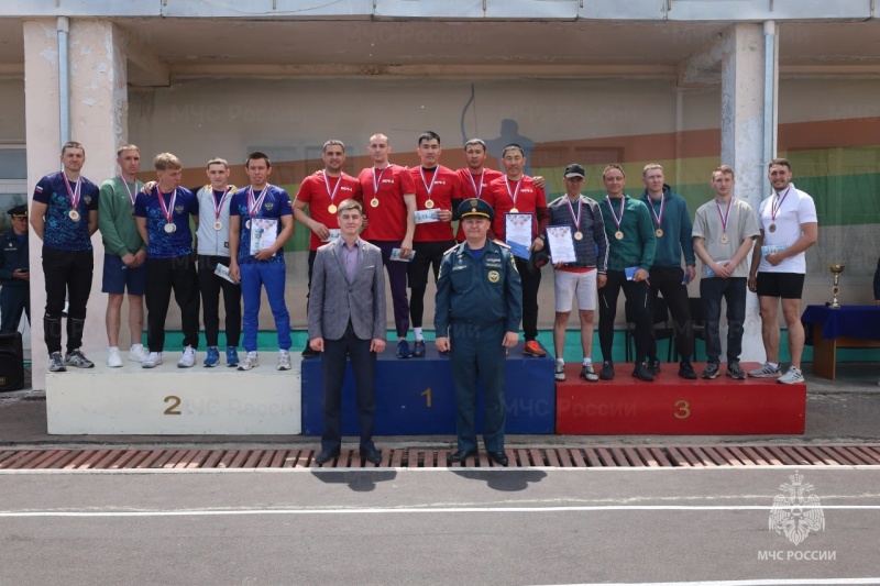 В Чите прошли соревнования по пожарно-спасательному спорту