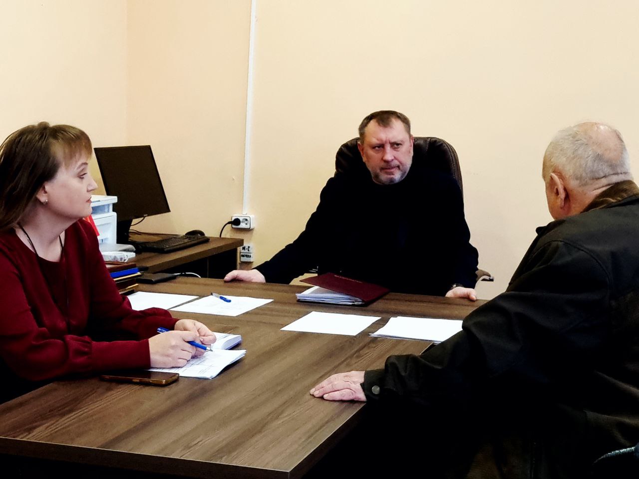 Исполняющим обязанности главы Малосердобинского района Балакиным Сергеем Львовичем проведен личный прием граждан