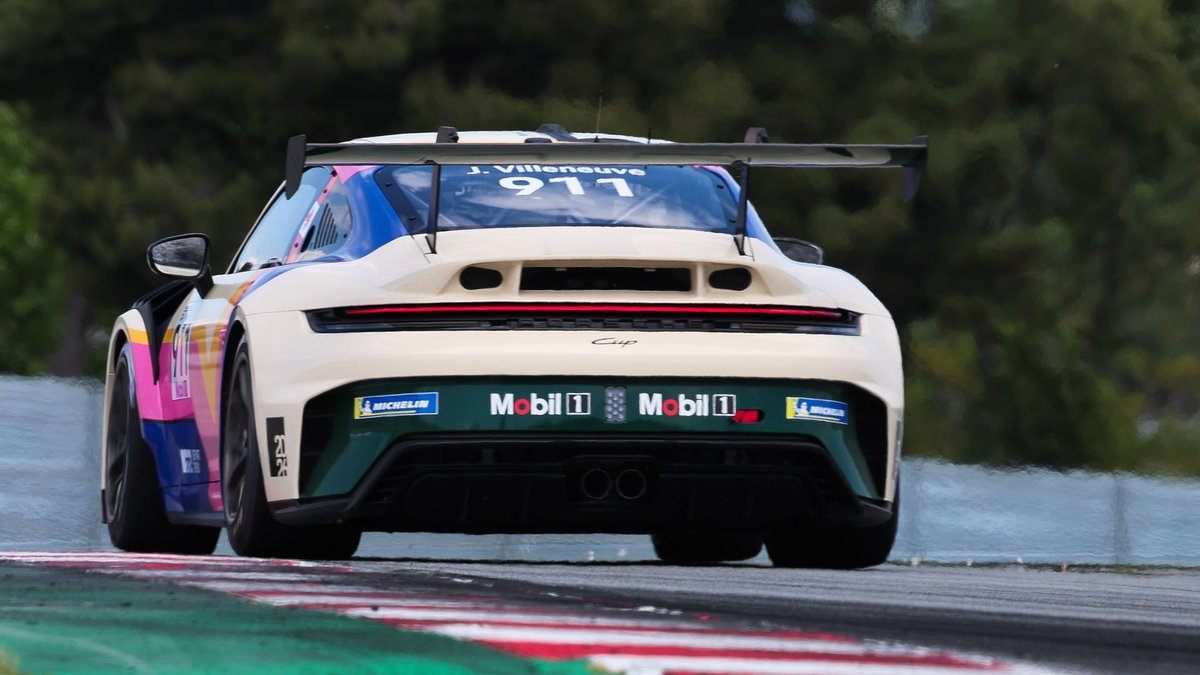 Porsche 992.2 GT3 Cup Жака Вильнёва © Соцсети