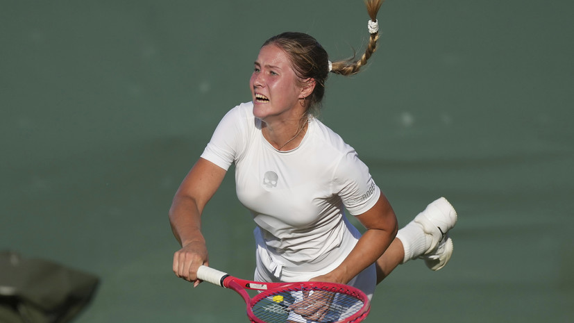 Захарова пробилась во второй круг US Open, обыграв экс-соотечественницу Аванесян