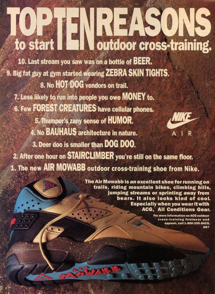 Кроссовки Nike ACG Air Mowabb