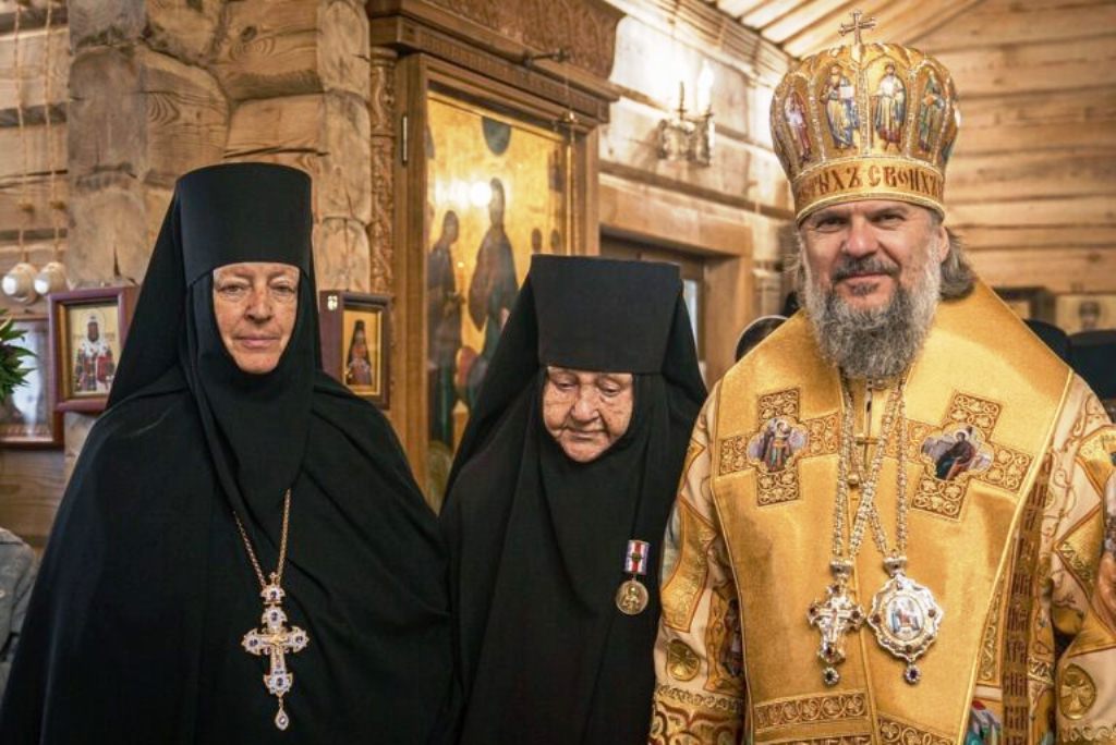 В Оршине монастыре Тверской епархии поздравили с юбилеем старейшую насельницу