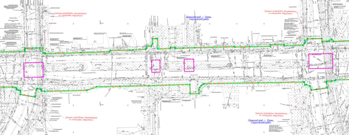 Планировка под развязку на Чкалова