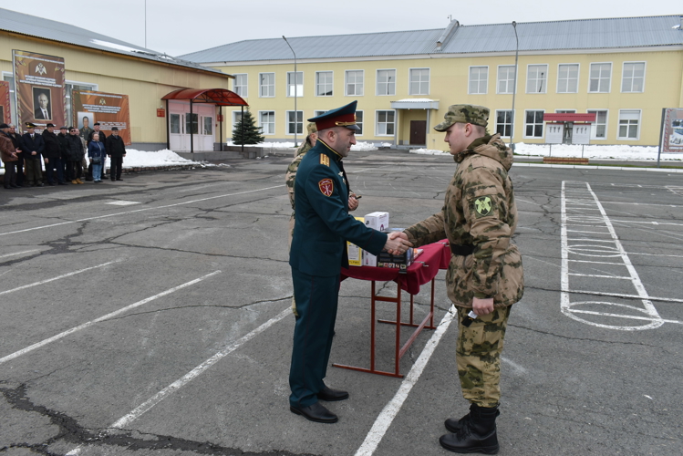 Воинская часть Приволжского ордена Жукова округа Росгвардии отметила день образования