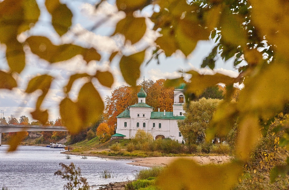 Мирожский монастырь Псков зима