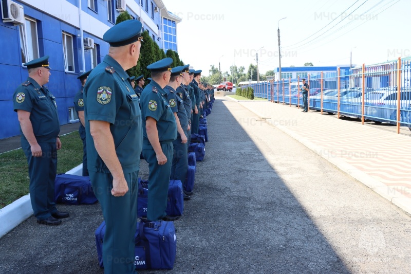 Проверка готовности: в Главном управлении состоялся строевой смотр личного состава