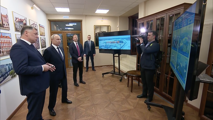 Видеопрезентация о строительстве культурно-образовательного комплекса в Калининграде