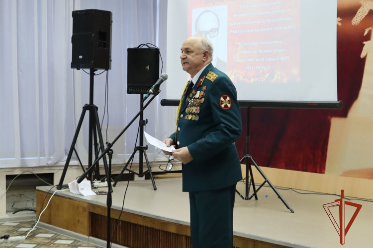 Военнослужащие и ветераны Росгвардии в Томской области принимают участие в мероприятиях Года защитника Отечества (видео)