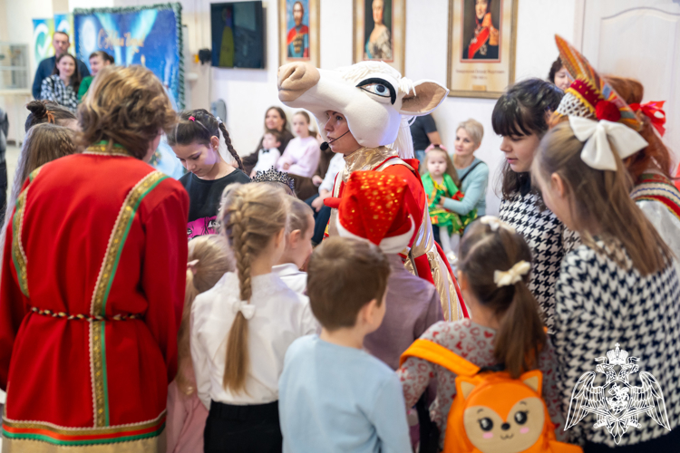 В Краснодаре дети росгвардейцев отправились в «Новогоднее путешествие»