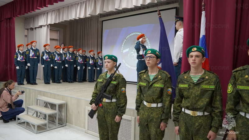 Кадеты МЧС России приняли присягу в селе Байкалово