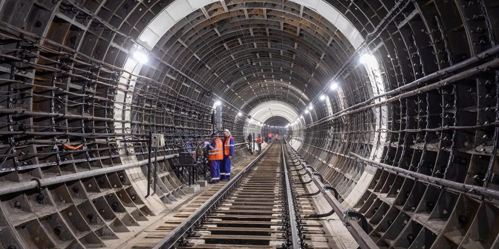 Специалисты рассказали о новом этапе строительства Бирюлевской линии метро. Фото: пресс-служба мэра Москвы и Правительства Москвы
