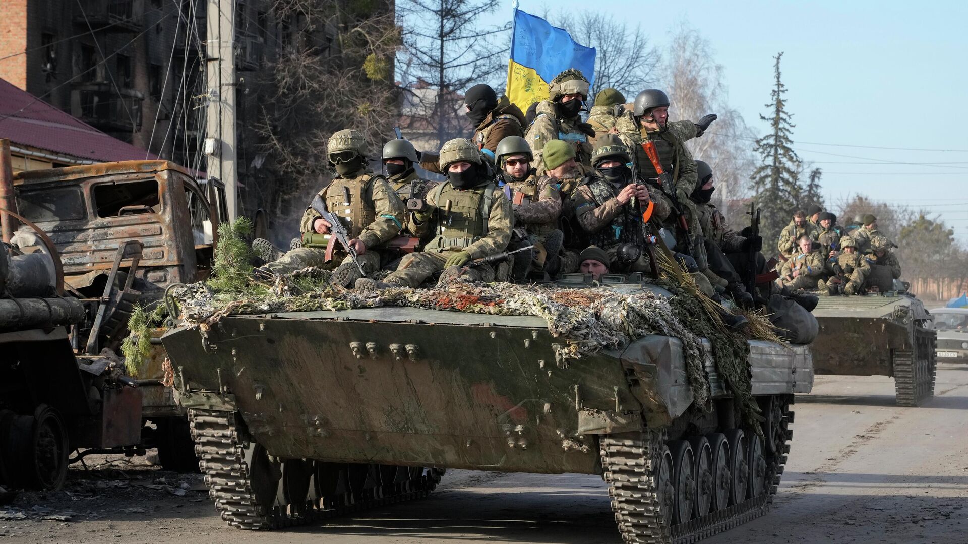 Фото военных действий на украине