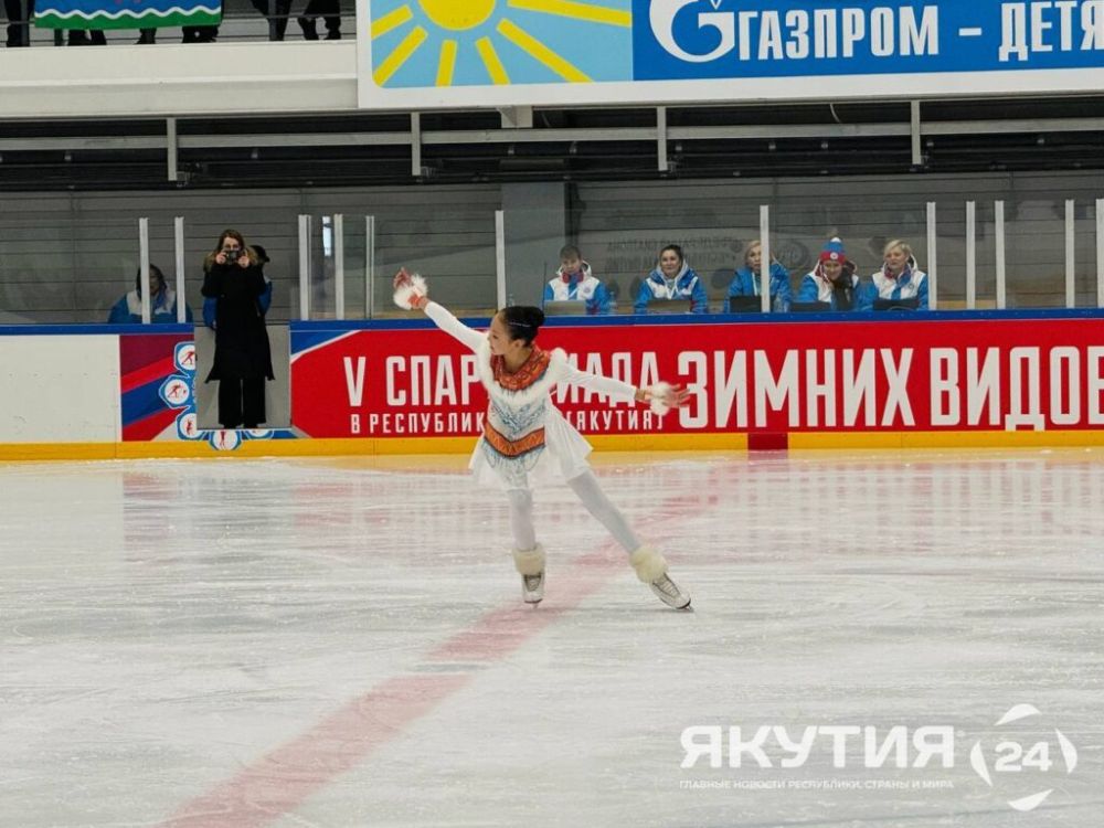 Фигуристы из Якутска стали победителями среди юниоров на Спартакиаде зимних видов спорта в Нерюнгри