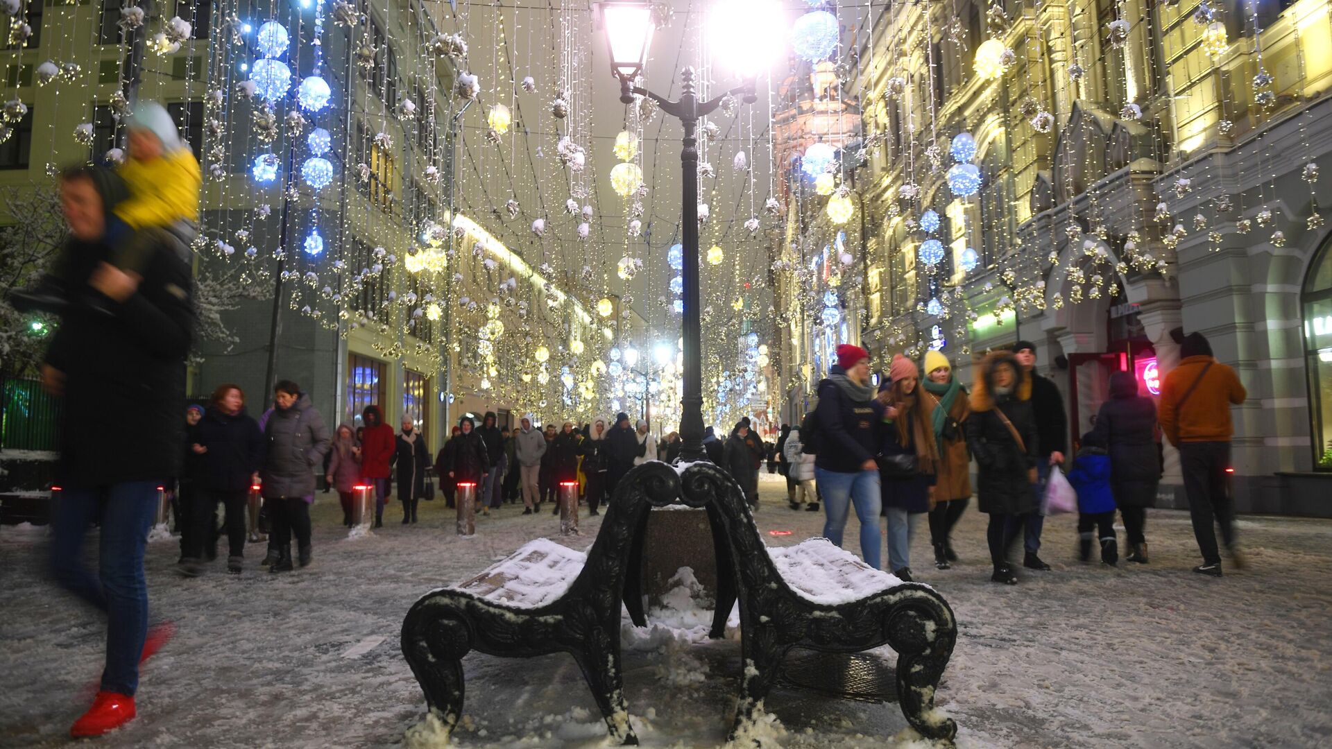 Новогодняя ночь в московском