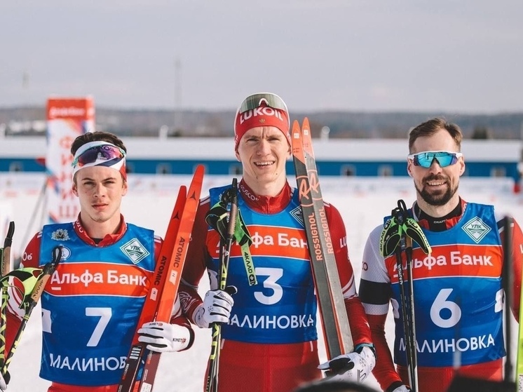 Югорский лыжник Сергей Устюгов занял третье место на чемпионате России