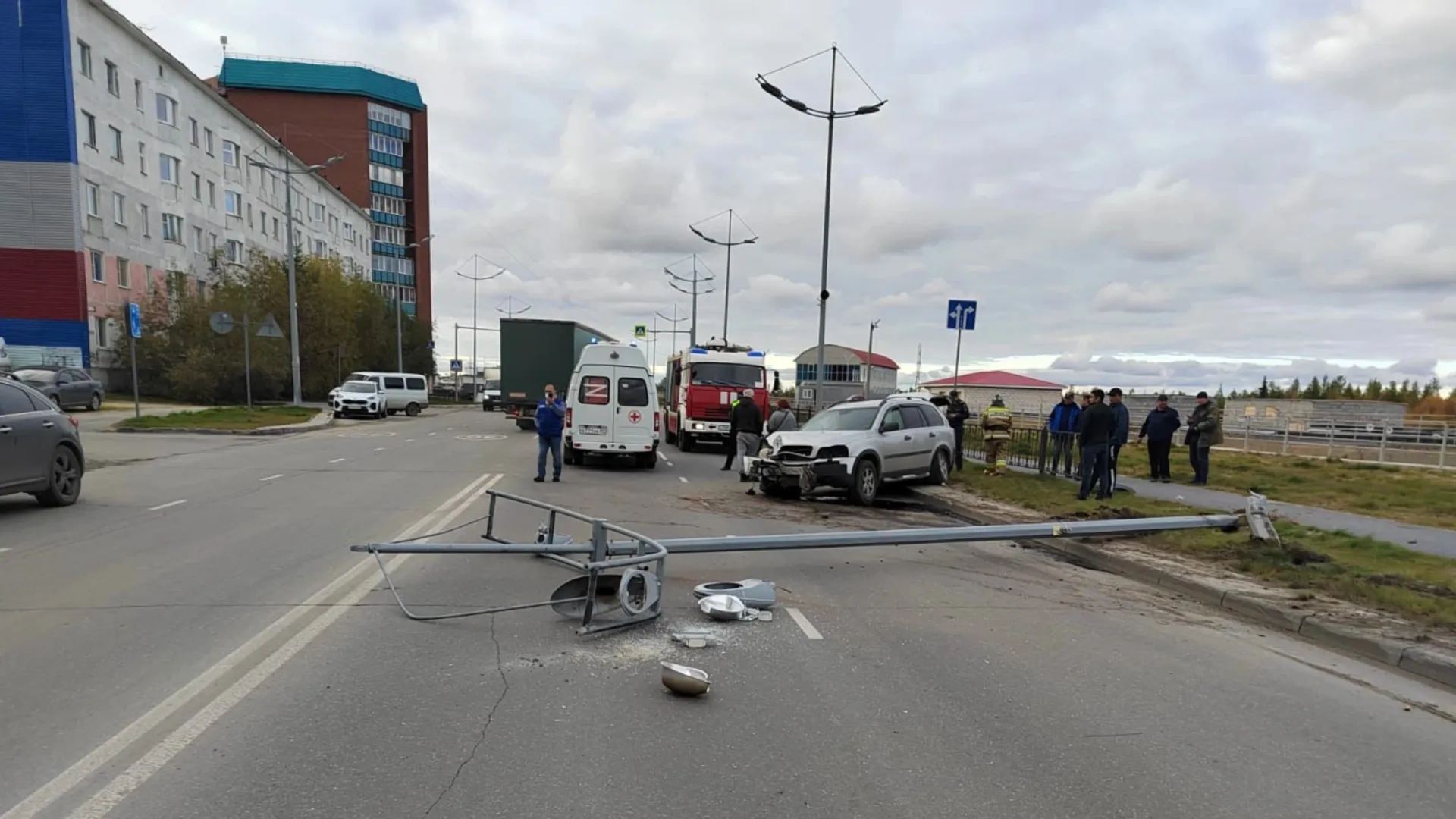 мост в новом уренгое возле солнечного