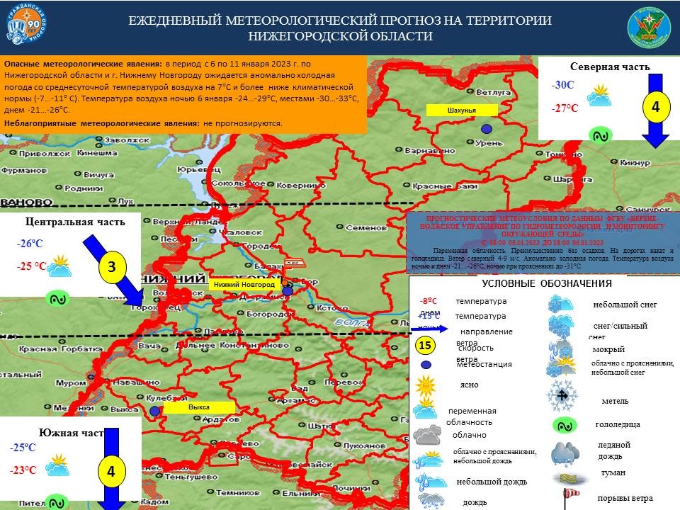 Погода бор нижегородская область