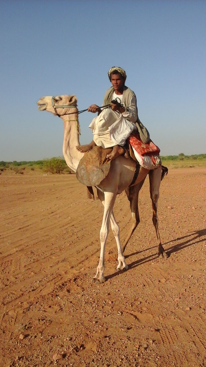 Суданский феррари и его водитель - Башиер Нижуд Хассан