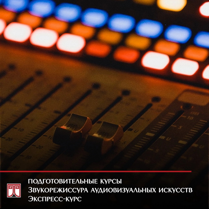 Звукорежиссура аудиовизуальных искусств. Экспресс-курс
