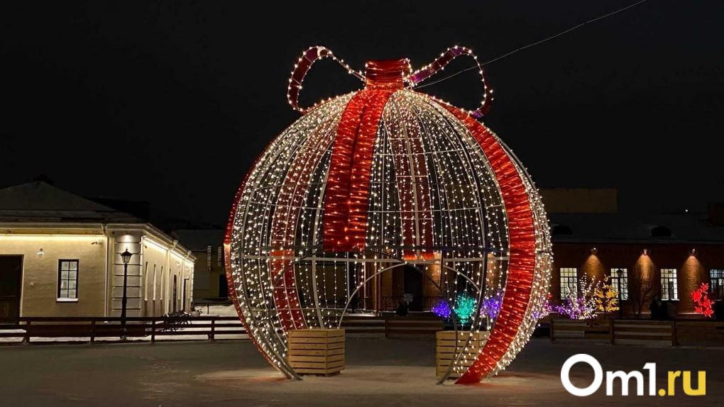 В Омске начали планировать праздничные программы к Новому году