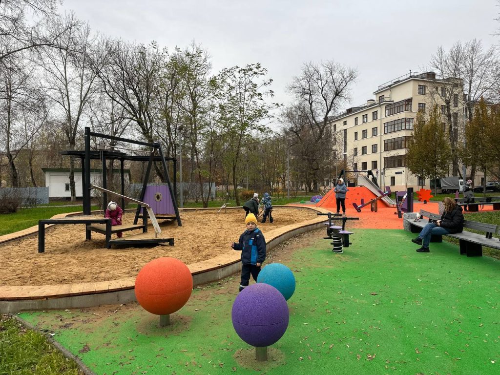 Завершено благоустройство у станции Кусково МЦД-4 и Северного Хапиловского сквера 