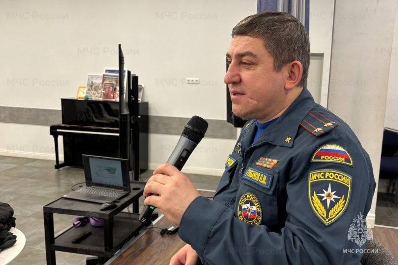 В Юго-Восточном административном округе прошел открытый урок, посвященный истории МЧС России