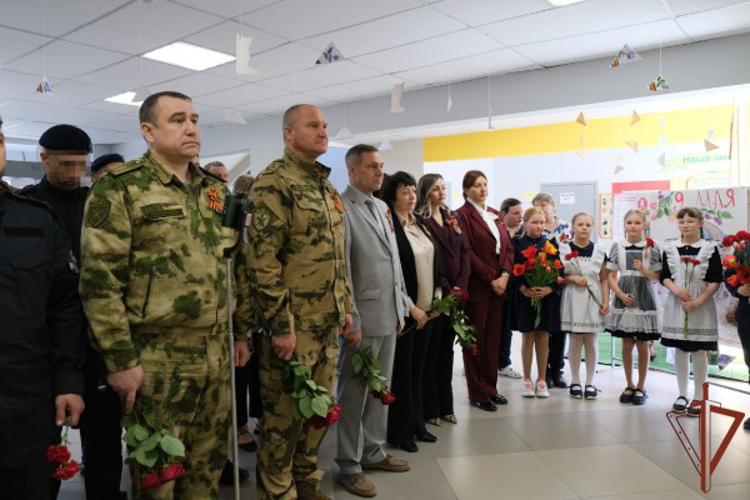В Белгородской области школе присвоено имя Героя России майора полиции Алексея Осипова