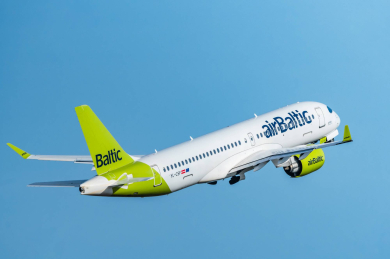 Доля AirBaltic в общем пассажиропотоке Таллинского аэропорта в июле выросла до 30%