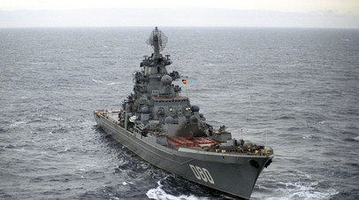 Крейсер «Адмирал Нахимов», архивное фото