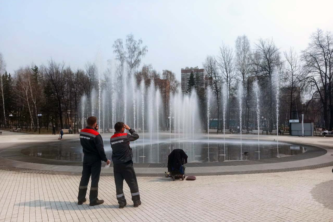 новосибирск центральный парк сцена