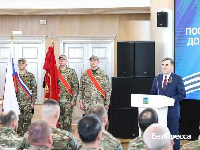 В Белгороде наградили 49 бойцов спецотряда «БАРС» - Изображение 2