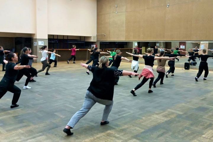 Для руководителей хореографических коллективов Хакасии прошел семинар-практикум