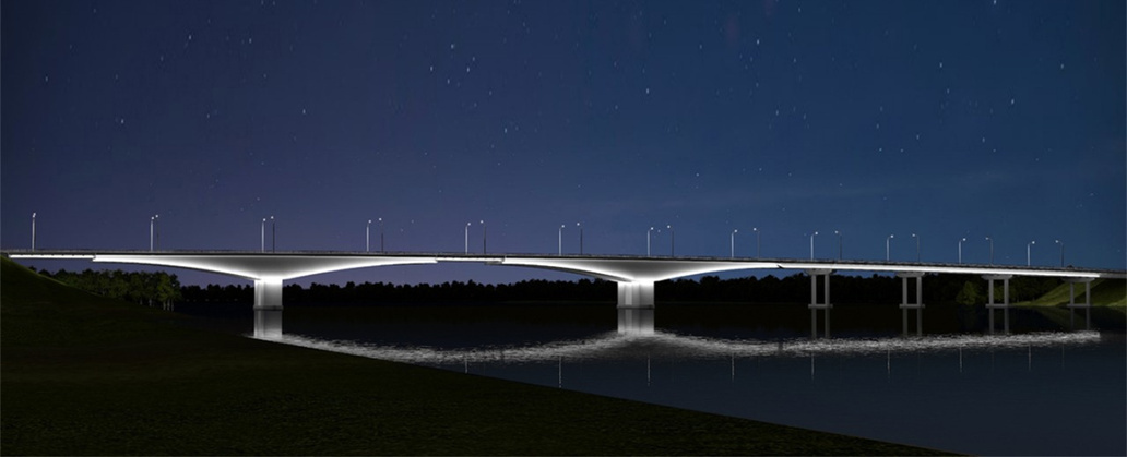 По задумке властей, новый мост будет выглядеть примерно так
